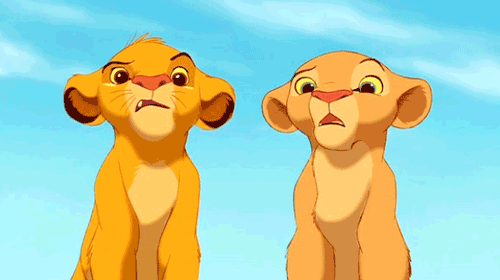 Simba & Nala 'Huh?'