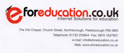The original logo - eforeducation in red